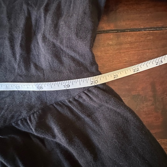 Old Navy NWT Black 100% Cotton Short Sleeve Mini Dress Women’s Large - Picture 6 of 6